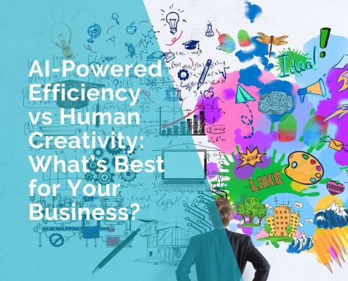 AI powered efficiency vs human creativity