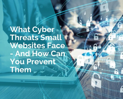 What cyber threats small websites face