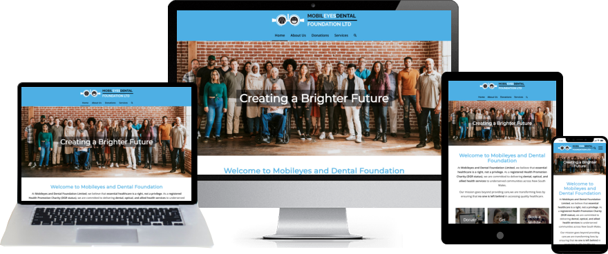 Dental and Optometry Foundation website