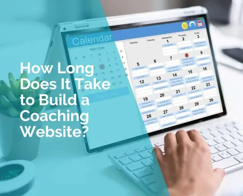 How long does it take to build a coaching website.