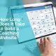 How long does it take to build a coaching website.